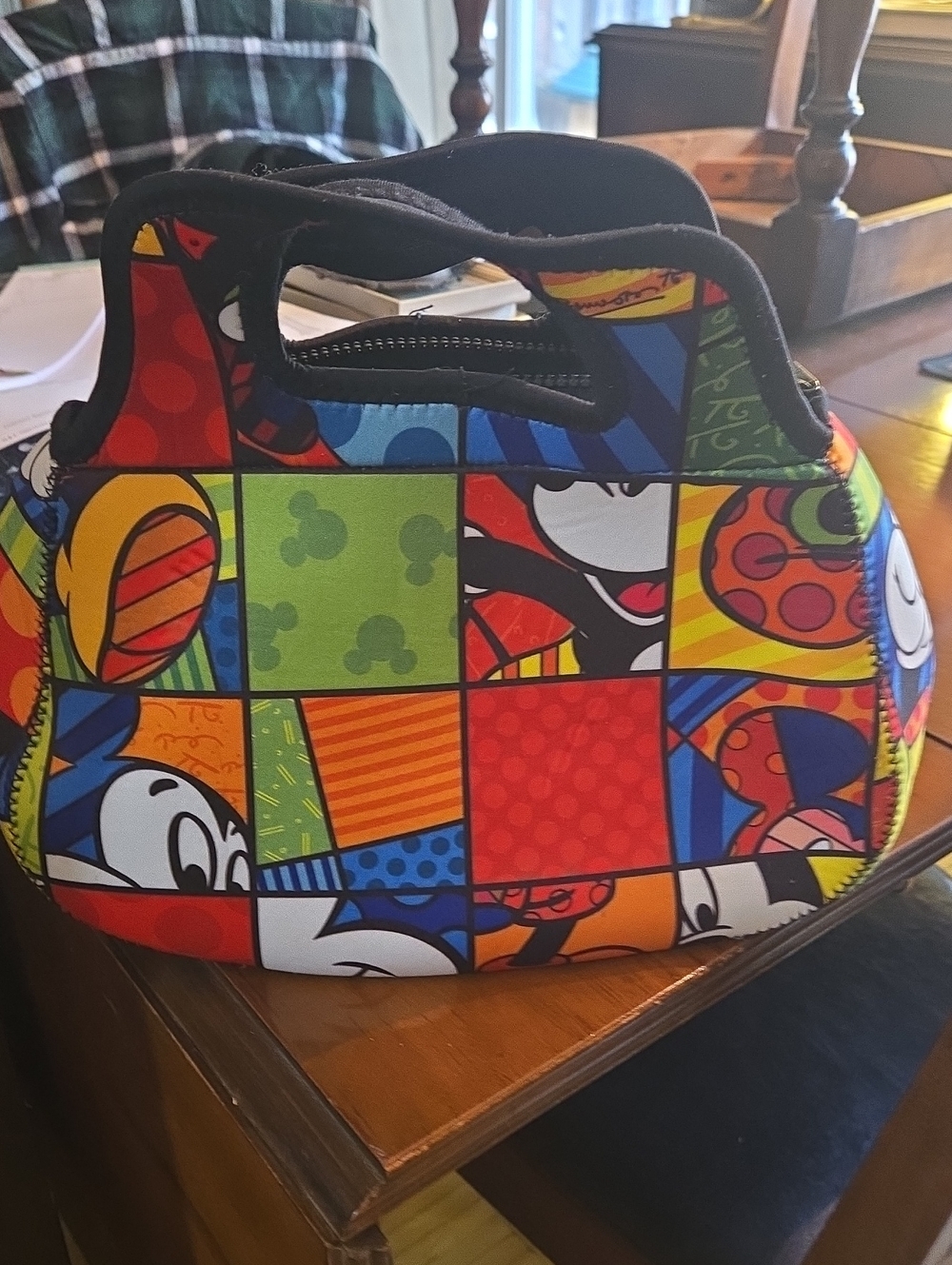 Romero Britto Disney Mickey Mouse Lunch Bag